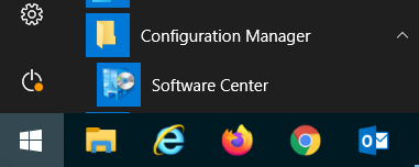 Installing software icon